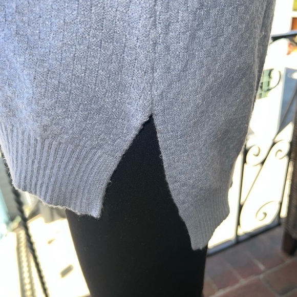 Joan Vass Sz L Blue Mist Long Sleeve Crew Neck Knit Women’s Sweater Pullover BN - Picture 6 of 9